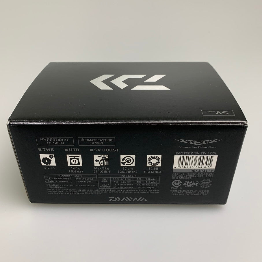 【中古品】 DAIWA ダイワ 24STEEZ SV TW 100L 釣具 リール 134-260423-SH-02-min 万代Net店