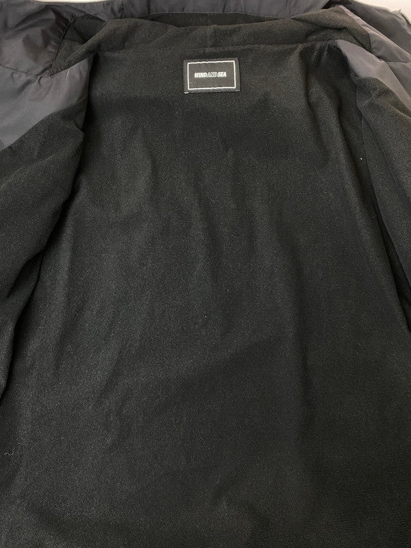 【中古品】【メンズ】 WIND AND SEA ウィンダンシー 24SS WATER REPELLENT JACKET WDS-O-SIG-24-Q3-JK-01 ウォーター レぺレント ジャケット ライトアウター 142-260131-kk-06-min サイズ：L カラー：ブラック 万代Net店