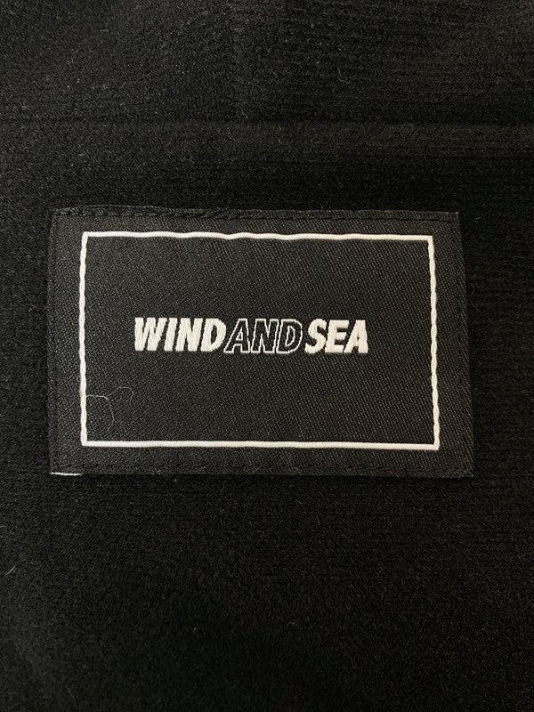 【中古品】【メンズ】 WIND AND SEA ウィンダンシー 24SS WATER REPELLENT JACKET WDS-O-SIG-24-Q3-JK-01 ウォーター レぺレント ジャケット ライトアウター 142-260131-kk-06-min サイズ：L カラー：ブラック 万代Net店