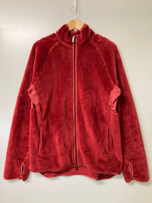 【中古品】【メンズ】 HOUDINI フーディニ FLEECE JACKET F14 2 DK01 フリースジャケット ライトアウター 144-260201-kk-04-min サイズ：L カラー：レッド 万代Net店