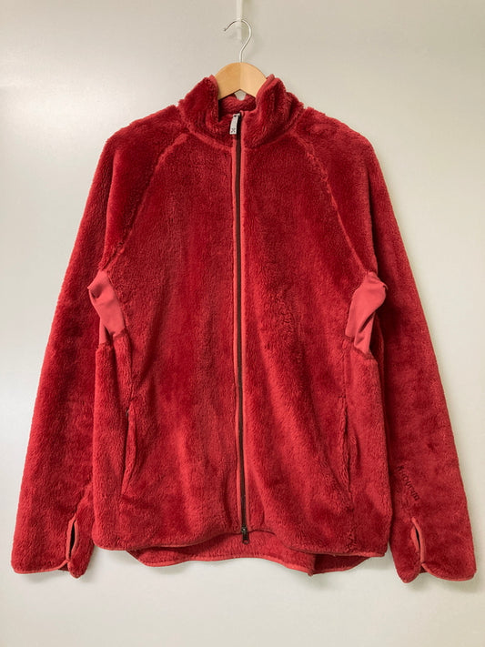 【中古品】【メンズ】 HOUDINI フーディニ FLEECE JACKET F14 2 DK01 フリースジャケット ライトアウター 144-260201-kk-04-min サイズ：L カラー：レッド 万代Net店