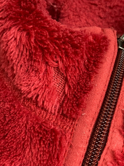 【中古品】【メンズ】 HOUDINI フーディニ FLEECE JACKET F14 2 DK01 フリースジャケット ライトアウター 144-260201-kk-04-min サイズ：L カラー：レッド 万代Net店
