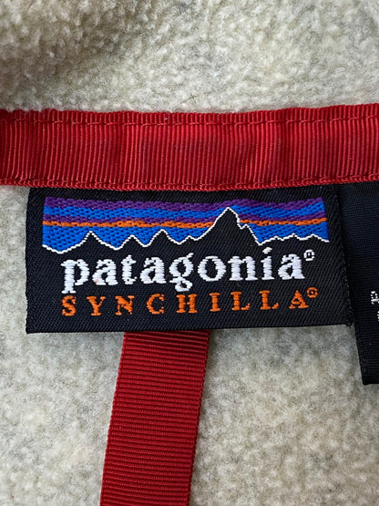 【中古品】【メンズ】 patagonia パタゴニア 00's Synchilla Snap-T 25450 00年代 シンチラ スナップ T フリース プルオーバー ジャケット ライトアウター 144-260131-kk-16-min サイズ：XL カラー：オートミール 万代Net店
