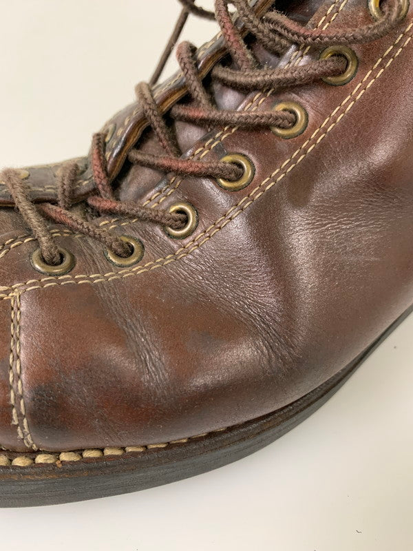 【現状渡し品】【メンズ】 安藤製靴 NERO BOOTS ネロ ブーツ 靴 164-260205-yn-33-min カラー：ブラウン 万代Net店