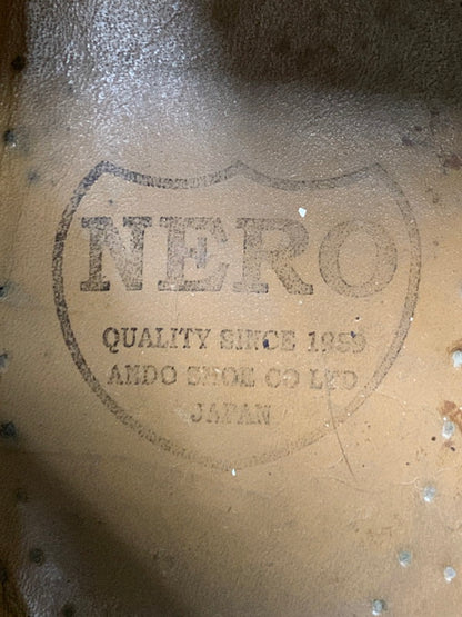 【現状渡し品】【メンズ】 安藤製靴 NERO BOOTS ネロ ブーツ 靴 164-260205-yn-33-min カラー：ブラウン 万代Net店