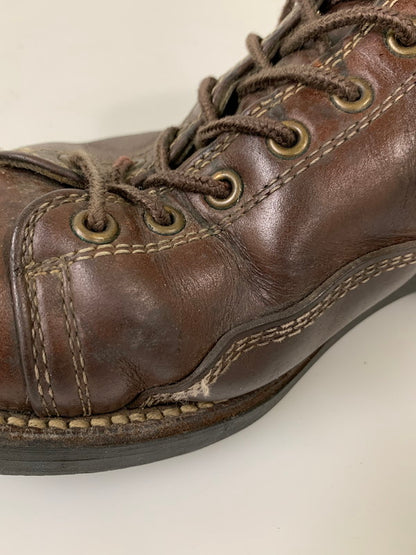 【現状渡し品】【メンズ】 安藤製靴 NERO BOOTS ネロ ブーツ 靴 164-260205-yn-33-min カラー：ブラウン 万代Net店