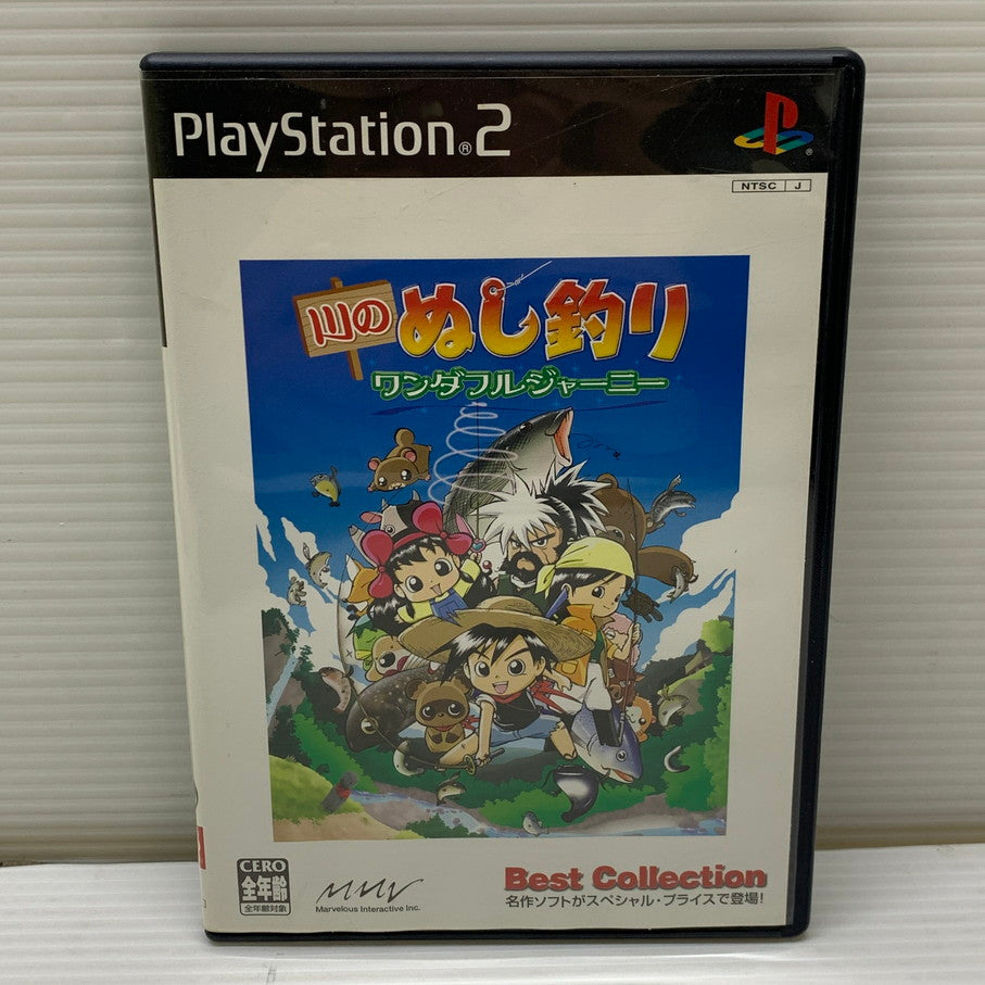 【中古品】 PS2ソフト 川のぬし釣り ワンダフルジャーニー [ベスト版] ゲームソフト 023-260404-SH-06-min 万代Net店