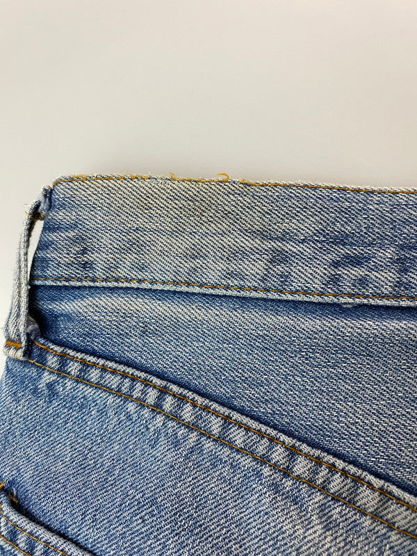 【現状渡し品】【メンズ】 Levi's リーバイス 80's 501 DENIM PANTS VINTAGE 80年代 501 デニムパンツ ボトムス ジーンズ 66後期 ヴィンテージ 157-260131-kk-23-min サイズ：32 カラー：ライトインディゴ 万代Net店