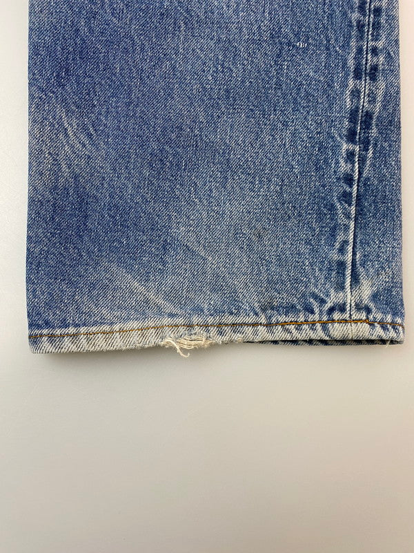 【現状渡し品】【メンズ】 Levi's リーバイス 80's 501 DENIM PANTS VINTAGE 80年代 501 デニムパンツ ボトムス ジーンズ 66後期 ヴィンテージ 157-260131-kk-23-min サイズ：32 カラー：ライトインディゴ 万代Net店