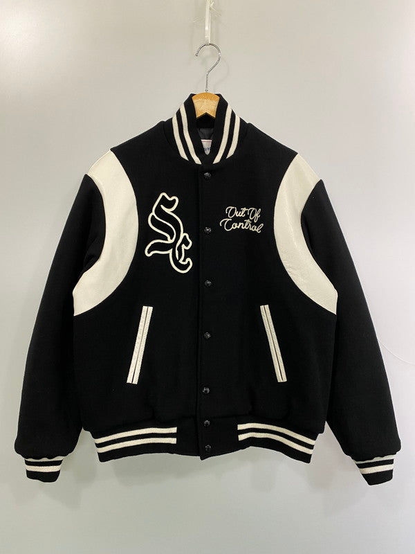 【中古品】【メンズ】 SUBCULTURE サブカルチャー 24AW STADIUM JACKET SCJK-A2401 スタジアムジャケット アウター スタジャン 145-260131-kk-22-min サイズ：1 カラー：ブラック 万代Net店
