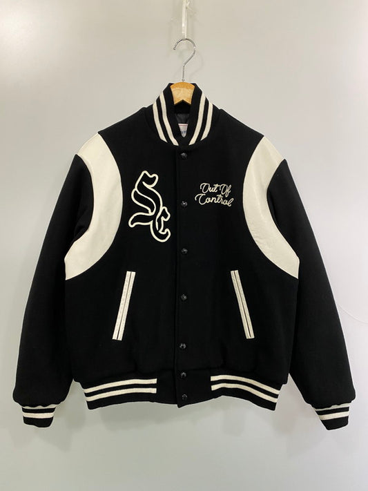 【中古品】【メンズ】 SUBCULTURE サブカルチャー 24AW STADIUM JACKET SCJK-A2401 スタジアムジャケット アウター スタジャン 145-260131-kk-22-min サイズ：1 カラー：ブラック 万代Net店