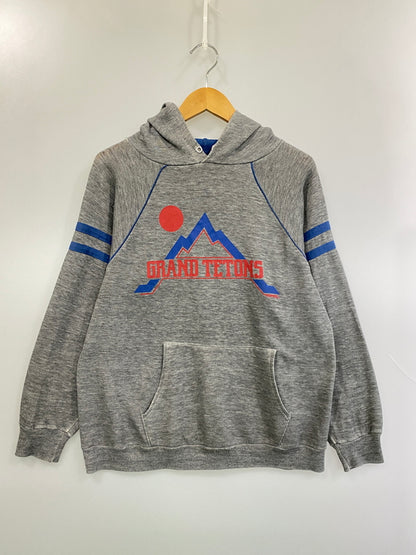 【現状渡し品】【メンズ】 SPORTS WEAR スポーツウェア 70-80's HOODIE 70-80年代 フーディー パーカー トップス 146-260715-yn-05-min サイズ：M カラー：グレー 万代Net店