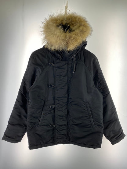 【中古品】【メンズ】 COCKPIT USA コックピット ユーエスエー N-3B FLIGHT JACKET 114-15-0024 N-3B フライトジャケット アウター 145-260131-kk-26-min サイズ：L カラー：ブラック 万代Net店