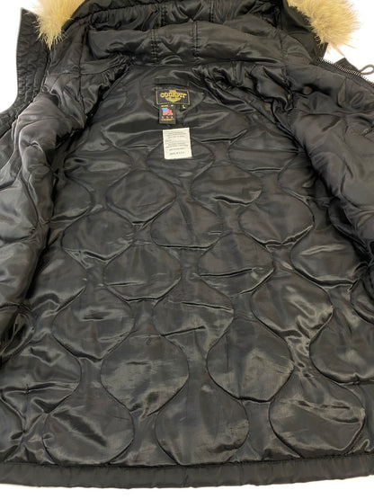 【中古品】【メンズ】 COCKPIT USA コックピット ユーエスエー N-3B FLIGHT JACKET 114-15-0024 N-3B フライトジャケット アウター 145-260131-kk-26-min サイズ：L カラー：ブラック 万代Net店