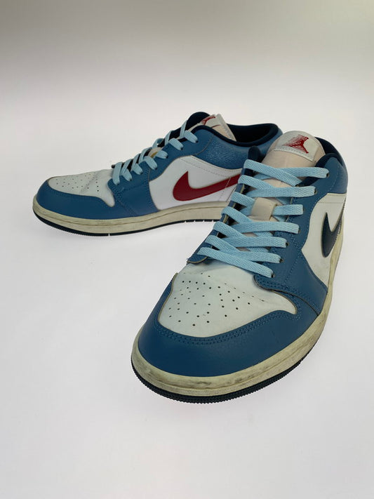 【中古品】【メンズ】 NIKE ナイキ AIR JORDAN 1 LOW SE HM3711-144 エアジョーダン1 ロー シーズナルエディション スニーカー シューズ 靴 160-260201-SH-21-min カラー：ホワイト/エーゲストーム 万代Net店