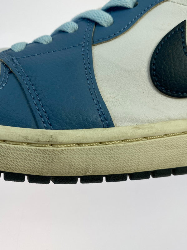 【中古品】【メンズ】 NIKE ナイキ AIR JORDAN 1 LOW SE HM3711-144 エアジョーダン1 ロー シーズナルエディション スニーカー シューズ 靴 160-260201-SH-21-min カラー：ホワイト/エーゲストーム 万代Net店