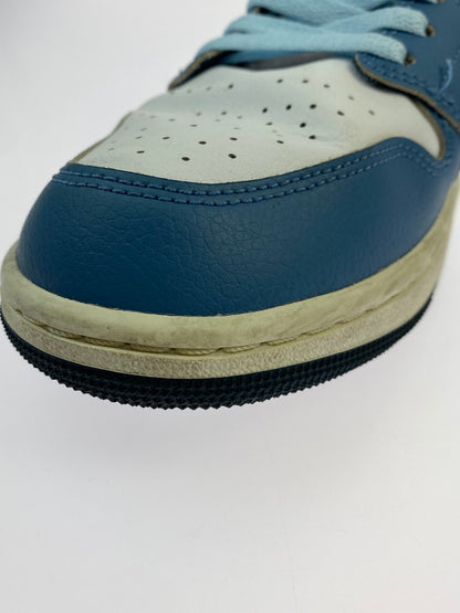 【中古品】【メンズ】 NIKE ナイキ AIR JORDAN 1 LOW SE HM3711-144 エアジョーダン1 ロー シーズナルエディション スニーカー シューズ 靴 160-260201-SH-21-min カラー：ホワイト/エーゲストーム 万代Net店