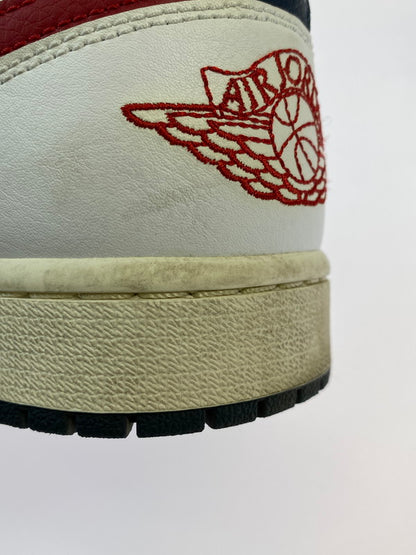 【中古品】【メンズ】 NIKE ナイキ AIR JORDAN 1 LOW SE HM3711-144 エアジョーダン1 ロー シーズナルエディション スニーカー シューズ 靴 160-260201-SH-21-min カラー：ホワイト/エーゲストーム 万代Net店