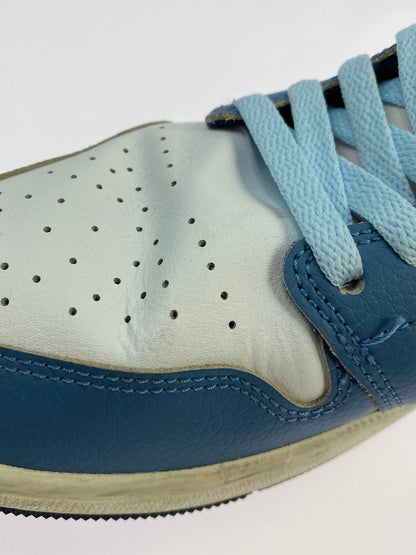 【中古品】【メンズ】 NIKE ナイキ AIR JORDAN 1 LOW SE HM3711-144 エアジョーダン1 ロー シーズナルエディション スニーカー シューズ 靴 160-260201-SH-21-min カラー：ホワイト/エーゲストーム 万代Net店