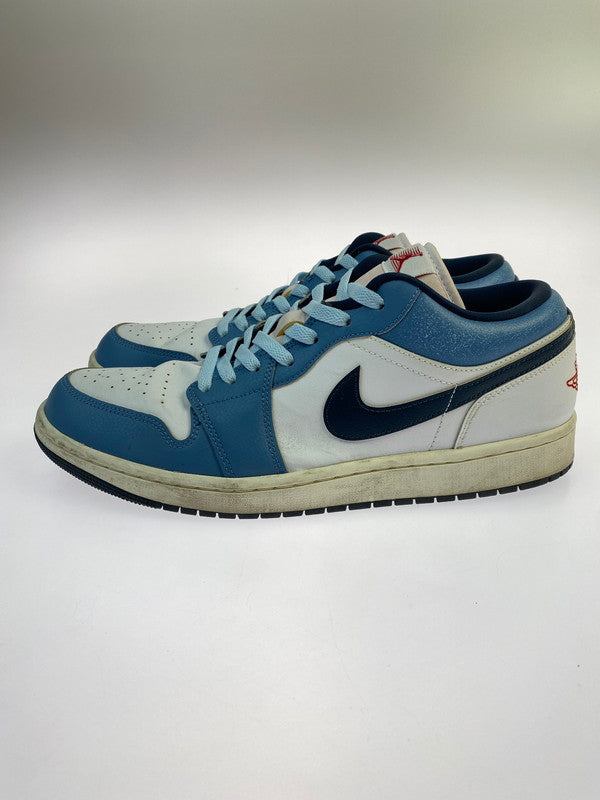 【中古品】【メンズ】 NIKE ナイキ AIR JORDAN 1 LOW SE HM3711-144 エアジョーダン1 ロー シーズナルエディション スニーカー シューズ 靴 160-260201-SH-21-min カラー：ホワイト/エーゲストーム 万代Net店