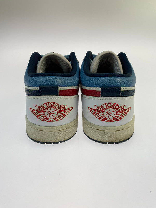 【中古品】【メンズ】 NIKE ナイキ AIR JORDAN 1 LOW SE HM3711-144 エアジョーダン1 ロー シーズナルエディション スニーカー シューズ 靴 160-260201-SH-21-min カラー：ホワイト/エーゲストーム 万代Net店