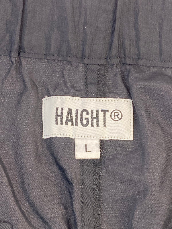 【中古品】【メンズ】 HAIGHT ヘイト ACTIVE NYLON PANTS アクティブ ナイロンパンツ ボトムス 153-260226-kk-13-min サイズ：L カラー：ブラック 万代Net店