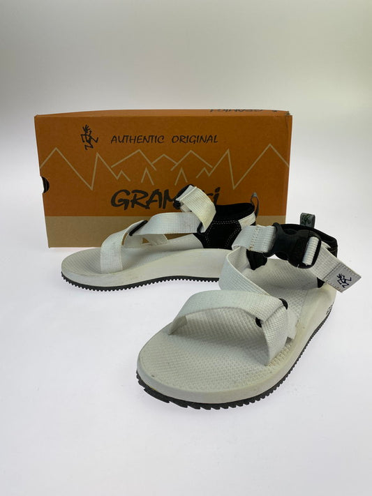 【中古品】【メンズ】 Gramicci グラミチ CACTUS STRAP GR00015014 カクタス ストラップ スポーツサンダル 靴 165-260201-SH-30-min サイズ：25 US7 カラー：WHITE/WHITE 万代Net店