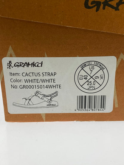 【中古品】【メンズ】 Gramicci グラミチ CACTUS STRAP GR00015014 カクタス ストラップ スポーツサンダル 靴 165-260201-SH-30-min サイズ：25 US7 カラー：WHITE/WHITE 万代Net店