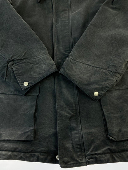 【中古品】【メンズ】 AURALEE オーラリー PRODUCT DYED ORGANIC COTTON DUCK BLOUSON A25AB01CD プロダクト ダイド オーガニック コットン ダック ブルゾン メンズ アウター 140-260130-em-30-min サイズ：3 カラー：ブラック系 万代Net店