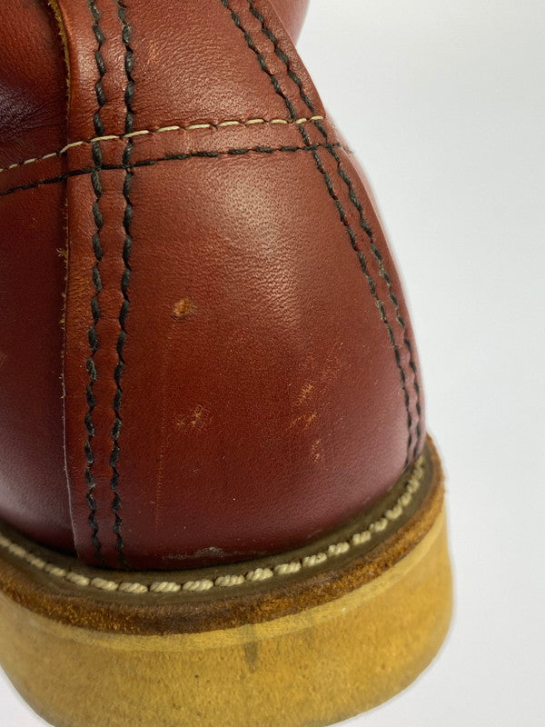 【中古品】【メンズ】 RED WING レッドウィング 90S 刺繍羽タグ IRISH SETTER BOOTS 90年代 アイリッシュセッター ブーツ 靴 164-260130-jt-12-min サイズ：9 E カラー：レッド 万代Net店
