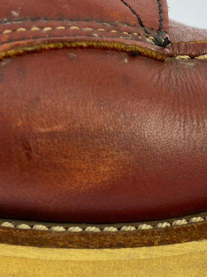 【中古品】【メンズ】 RED WING レッドウィング 90S 刺繍羽タグ IRISH SETTER BOOTS 90年代 アイリッシュセッター ブーツ 靴 164-260130-jt-12-min サイズ：9 E カラー：レッド 万代Net店