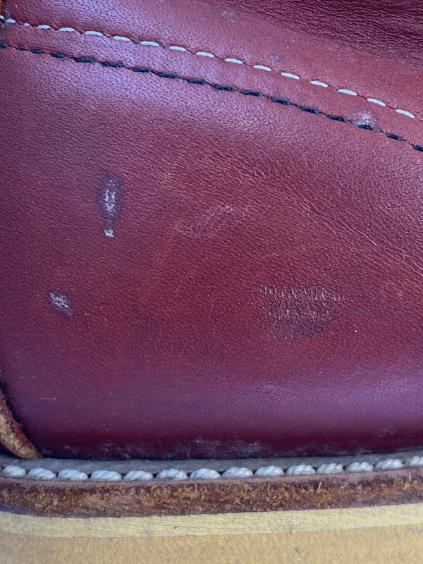 【中古品】【メンズ】 RED WING レッドウィング 90S 刺繍羽タグ IRISH SETTER BOOTS 90年代 アイリッシュセッター ブーツ 靴 164-260130-jt-12-min サイズ：9 E カラー：レッド 万代Net店