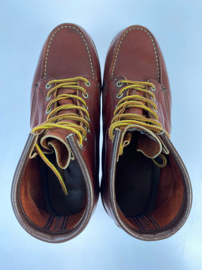 【中古品】【メンズ】 RED WING レッドウィング 90S 刺繍羽タグ IRISH SETTER BOOTS 90年代 アイリッシュセッター ブーツ 靴 164-260130-jt-12-min サイズ：9 E カラー：レッド 万代Net店