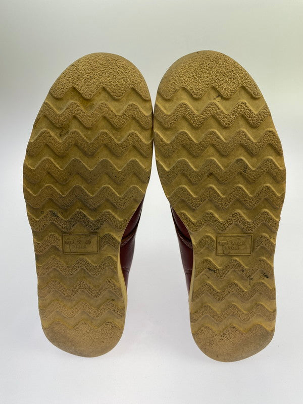 【中古品】【メンズ】 RED WING レッドウィング 90S 刺繍羽タグ IRISH SETTER BOOTS 90年代 アイリッシュセッター ブーツ 靴 164-260130-jt-12-min サイズ：9 E カラー：レッド 万代Net店