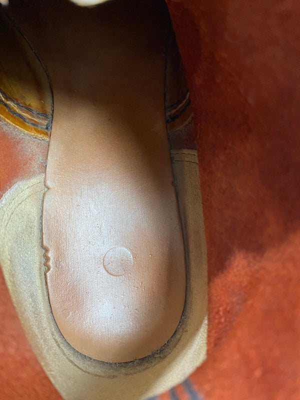 【中古品】【メンズ】 RED WING レッドウィング 90S 刺繍羽タグ IRISH SETTER BOOTS 90年代 アイリッシュセッター ブーツ 靴 164-260130-jt-12-min サイズ：9 E カラー：レッド 万代Net店