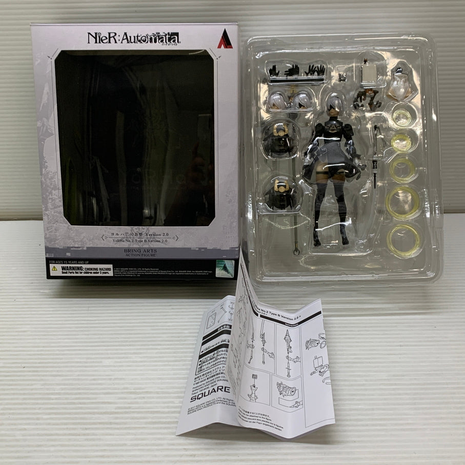 【中古品】 BRING ARTS ヨルハ二号B型 Version 2.0 フィギュア ゲーム ニーア オートマタ 052-260527-em-24-min 万代Net店