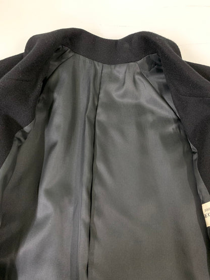 【中古品】【レディース】 GEORGI ZISIS ヨルギ・ジシス CASHMERE COAT カシミヤコート アウター 169-260222-kk-03-min サイズ：9 カラー：ブラック 万代Net店