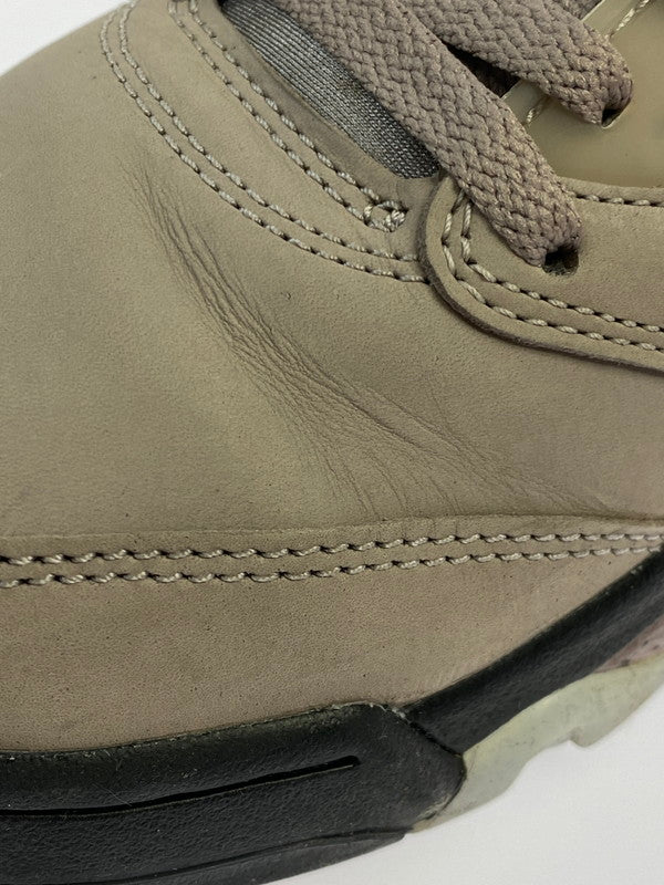 【中古品】【メンズ】 NIKE ナイキ × PARIS SAINT-GERMAIN パリ サンジェルマン 別注 コラボ AIR JORDAN 5 RETRO LOW DX6325-204 エア ジョーダン 5 レトロ ロー スニーカー シューズ 靴 160-260201-SH-12-min カラー：アイボリー系 万代Net店