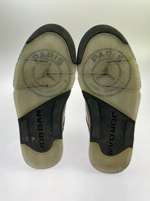 【中古品】【メンズ】 NIKE ナイキ × PARIS SAINT-GERMAIN パリ サンジェルマン 別注 コラボ AIR JORDAN 5 RETRO LOW DX6325-204 エア ジョーダン 5 レトロ ロー スニーカー シューズ 靴 160-260201-SH-12-min カラー：アイボリー系 万代Net店