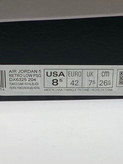 【中古品】【メンズ】 NIKE ナイキ × PARIS SAINT-GERMAIN パリ サンジェルマン 別注 コラボ AIR JORDAN 5 RETRO LOW DX6325-204 エア ジョーダン 5 レトロ ロー スニーカー シューズ 靴 160-260201-SH-12-min カラー：アイボリー系 万代Net店
