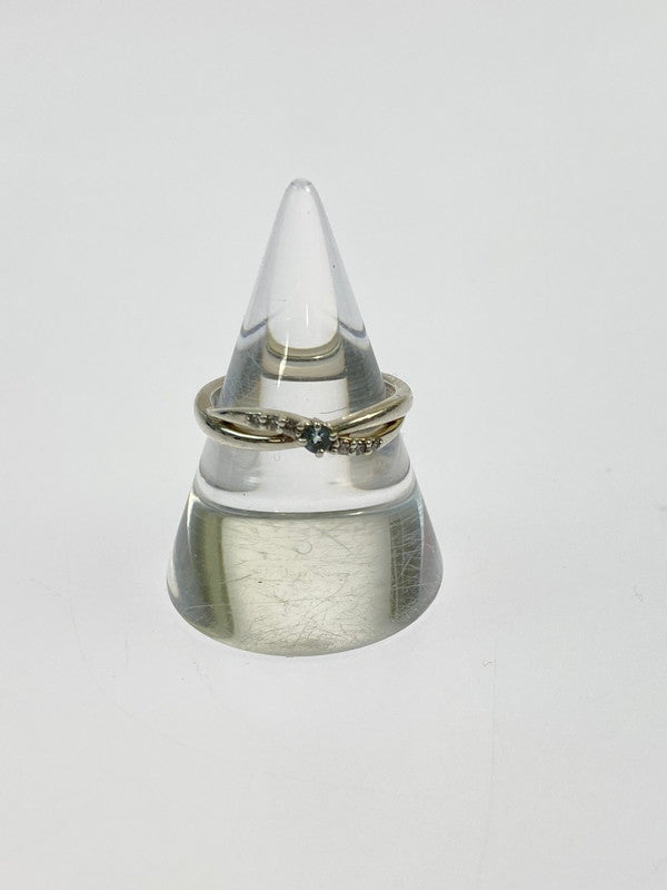 【中古品】【レディース】 4℃ エターナル シルバー リング 指輪 レディース ジュエリー 193-260202-em-48-min サイズ：10号 カラー：シルバー 10号 万代Net店