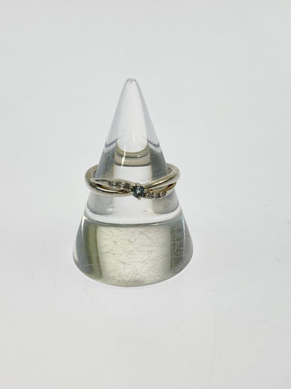 【中古品】【レディース】 4℃ エターナル シルバー リング 指輪 レディース ジュエリー 193-260202-em-48-min サイズ：10号 カラー：シルバー 10号 万代Net店