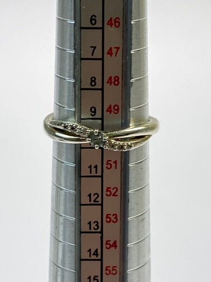 【中古品】【レディース】 4℃ エターナル シルバー リング 指輪 レディース ジュエリー 193-260202-em-48-min サイズ：10号 カラー：シルバー 10号 万代Net店