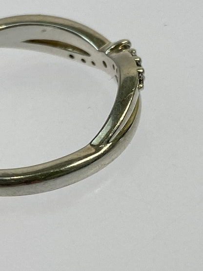 【中古品】【レディース】 4℃ エターナル シルバー リング 指輪 レディース ジュエリー 193-260202-em-48-min サイズ：10号 カラー：シルバー 10号 万代Net店
