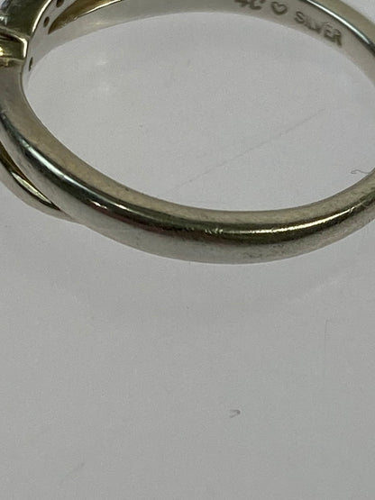 【中古品】【レディース】 4℃ エターナル シルバー リング 指輪 レディース ジュエリー 193-260202-em-48-min サイズ：10号 カラー：シルバー 10号 万代Net店