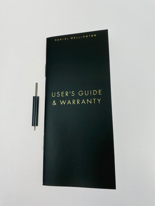 【中古品】【メンズ】 Daniel Wellington ダニエルウェリントン QUADRO PRESSED MELROSE GREEN ROSE GOLD クアドロ プレスド メルローズ グリーン ローズゴールド 腕時計 ウォッチ メンズ スクエア型 198-260202-em-50-min カラー：ゴールド/グリーン 万代Net店