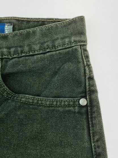【中古品】【メンズ】 Levi's リーバイス SILVER TAB RELAXED FIT DENIM PANT シルバータブ リラックスフィット デニムパンツ メンズ ボトムス ジーンズ 157-260220-em-36-min サイズ：W29L32 カラー：ダークグリーン 万代Net店