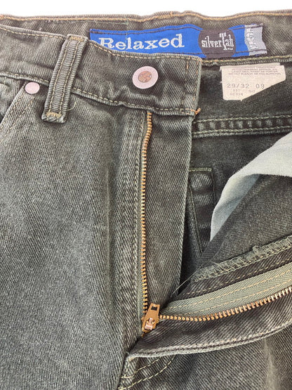 【中古品】【メンズ】 Levi's リーバイス SILVER TAB RELAXED FIT DENIM PANT シルバータブ リラックスフィット デニムパンツ メンズ ボトムス ジーンズ 157-260220-em-36-min サイズ：W29L32 カラー：ダークグリーン 万代Net店