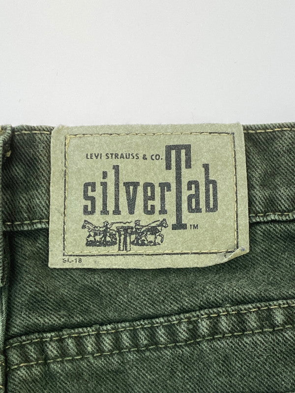 【中古品】【メンズ】 Levi's リーバイス SILVER TAB RELAXED FIT DENIM PANT シルバータブ リラックスフィット デニムパンツ メンズ ボトムス ジーンズ 157-260220-em-36-min サイズ：W29L32 カラー：ダークグリーン 万代Net店