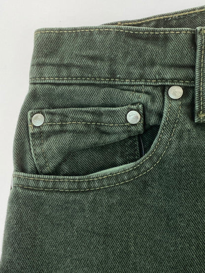 【中古品】【メンズ】 Levi's リーバイス SILVER TAB RELAXED FIT DENIM PANT シルバータブ リラックスフィット デニムパンツ メンズ ボトムス ジーンズ 157-260220-em-36-min サイズ：W29L32 カラー：ダークグリーン 万代Net店